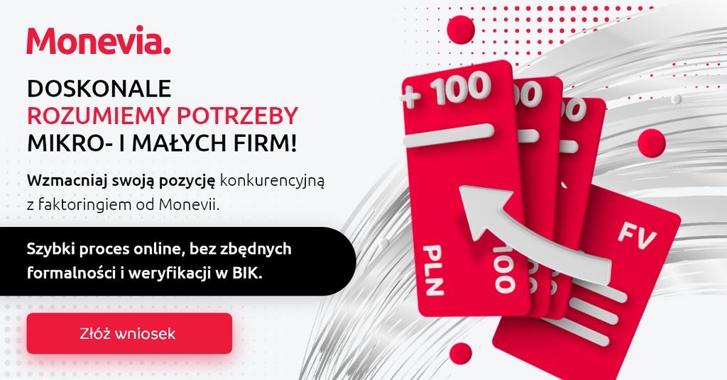 Faktoring dla małych firm | Monevia