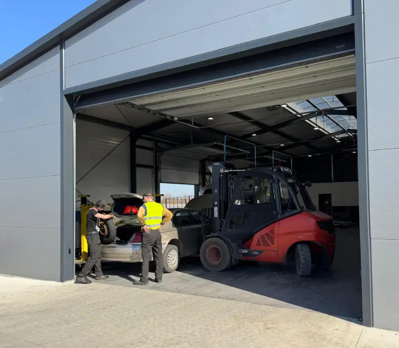 Stacja demontażu pojazdów