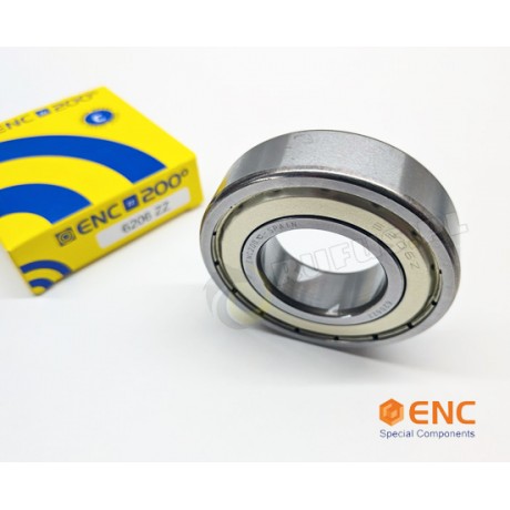 6206 ZZ C4 (+200°C) wysokotemperaturowe - BRL-ENC 