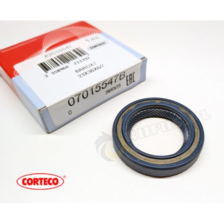 Uszczelniacz 07015547B NBR (23x36x6/7) - Corteco Uszczelniacz 07015547B NBR (23x36x6/7) - Corteco