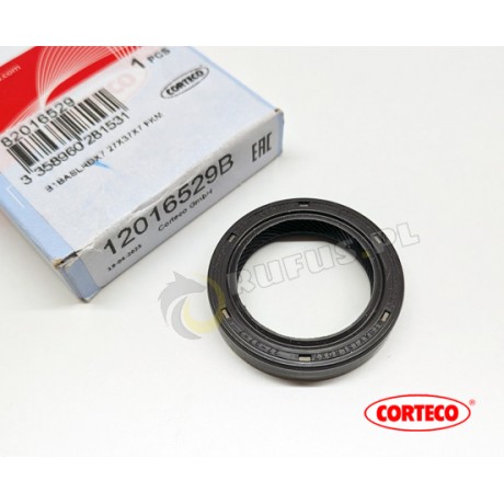 Uszczelniacz 12016529B FPM (27x37x7) - Corteco