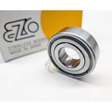 6202 ZZ SS - nierdzewne - EZO