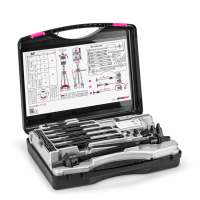 Zestaw ściągaczy do łożysk TP 150 - SIMATOOL