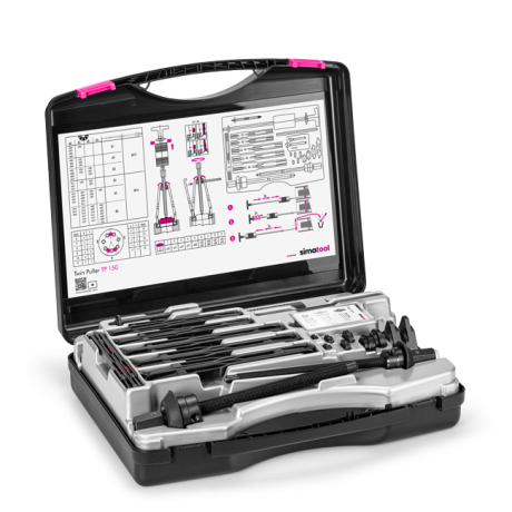 Zestaw ściągaczy do łożysk TP 150 - SIMATOOL