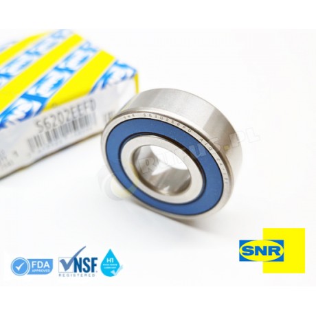 6202 SS EE FD nierdzewne + smar spożywczy - SNR